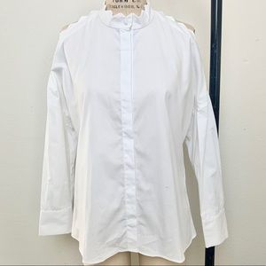 NWT STUNNING MAJE 2 white button down C